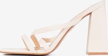 Mule 'Cybill' Celena en beige : devant