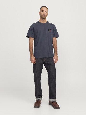 R.D.D. ROYAL DENIM DIVISION T-shirt in Blau