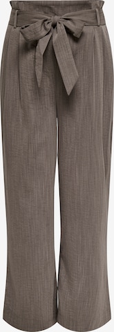 Only Maternity Levenevä Laskoshousut 'OLMMarsa' värissä ruskea: etupuoli