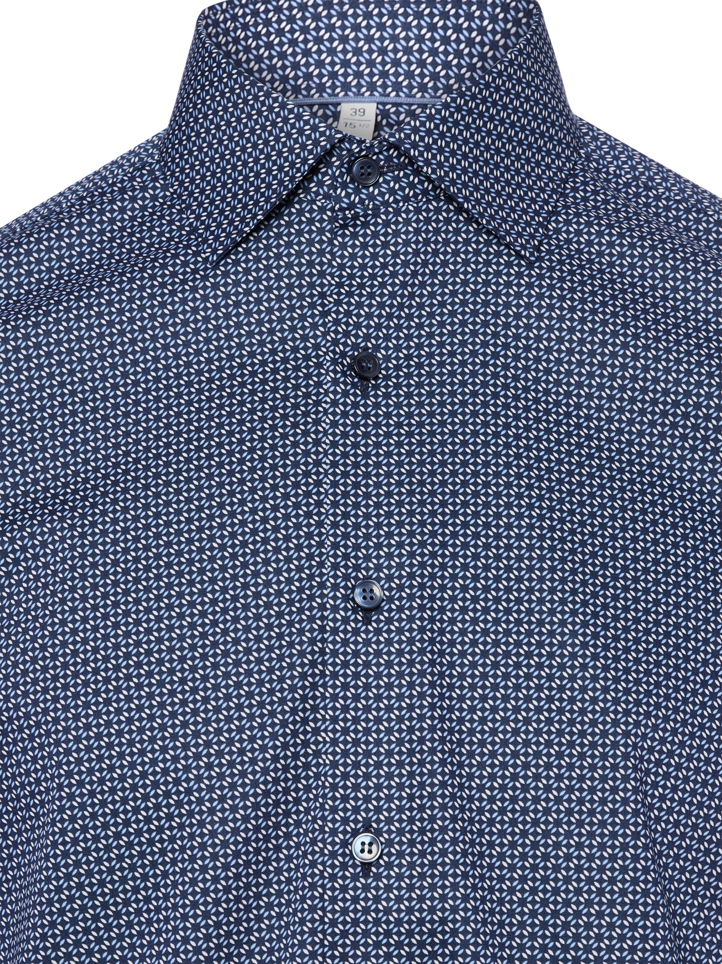 OLYMP Slim Fit Hemd in Blau