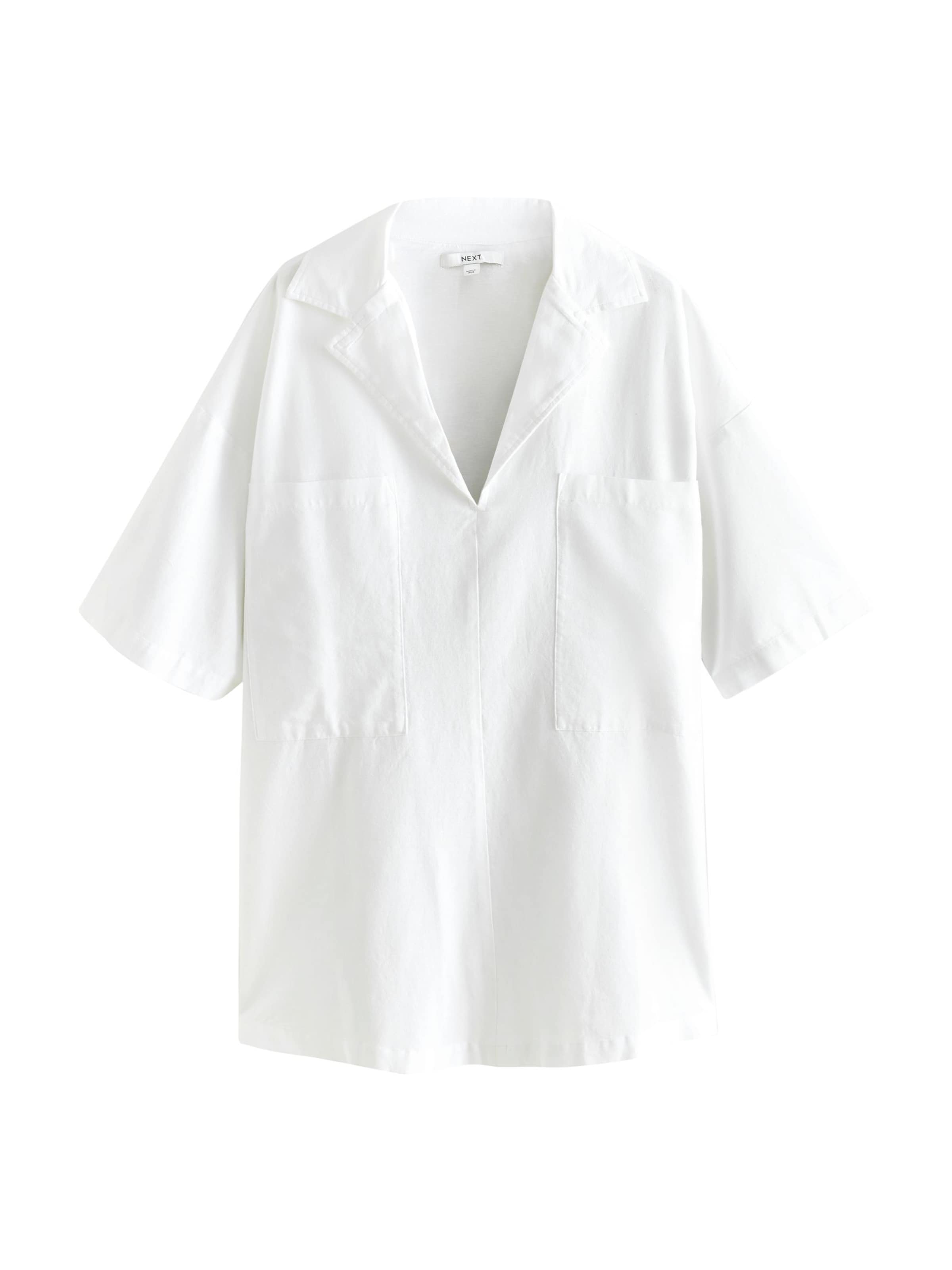 Next Blouse in Wit: voorkant