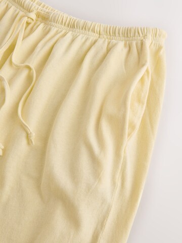 Effilé Pantalon Next en jaune