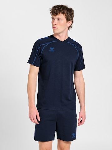 Hummel Performance shirt in Blue: front
