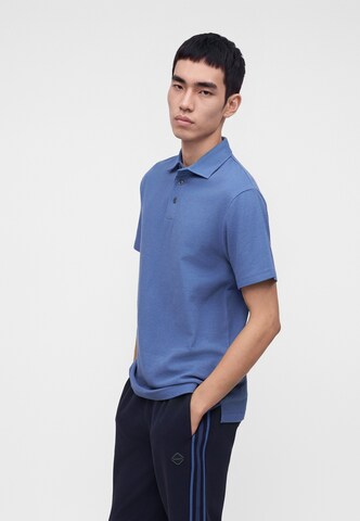 Hackett London Μπλουζάκι σε μπλε: μπροστά