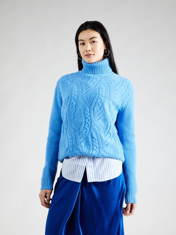 UNITED COLORS OF BENETTON Sweater in Blue: front