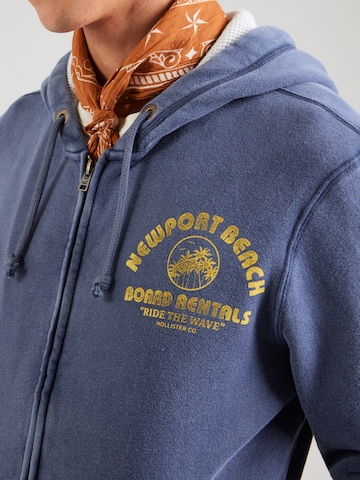 Veste de survêtement HOLLISTER en bleu