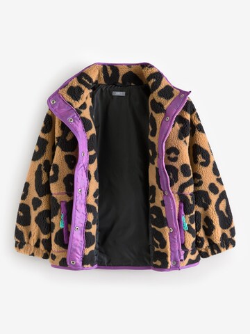 Next Fleece Jacket in Brown