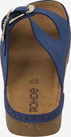 ROHDE Mules in Blue