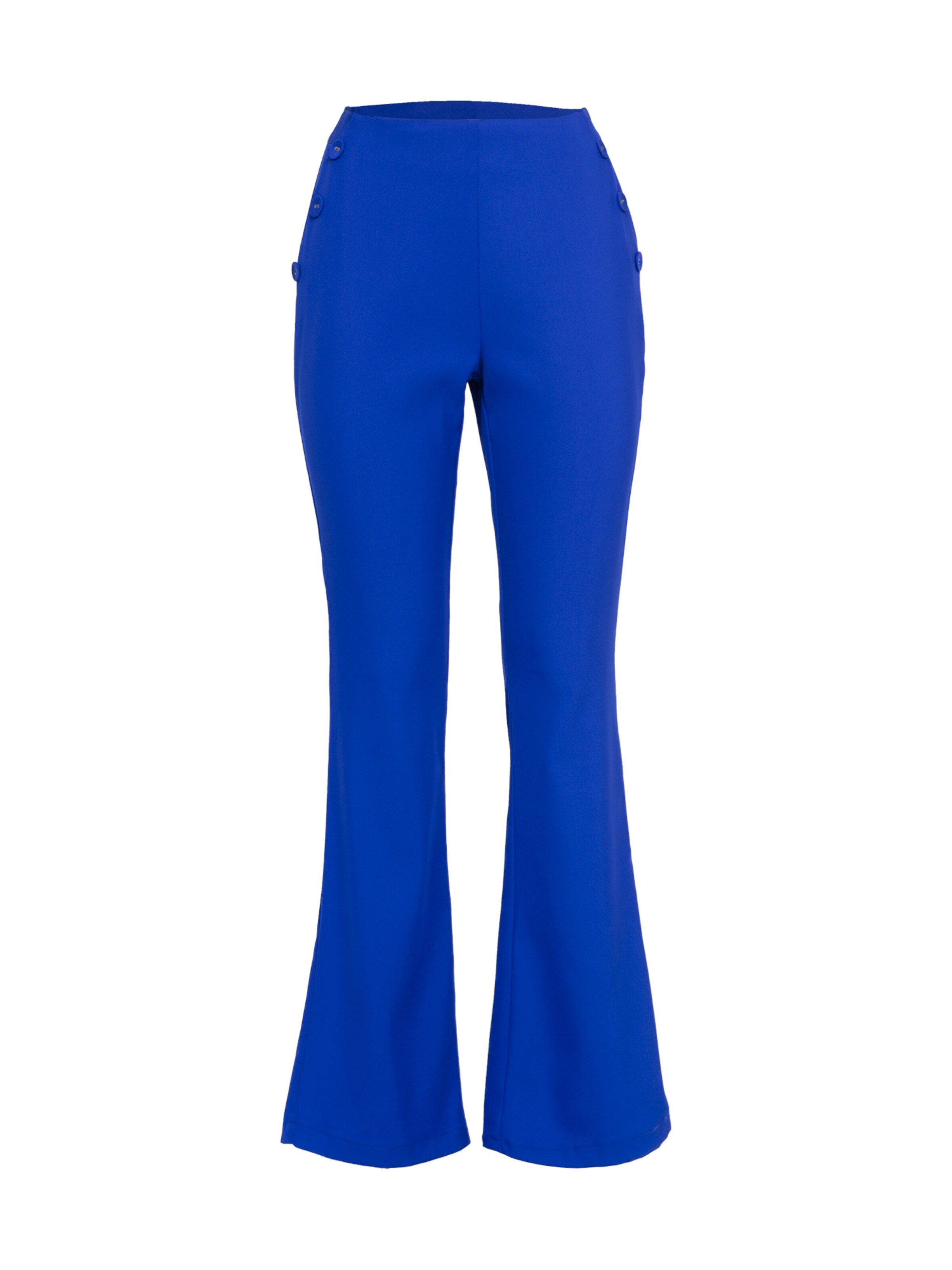 Influencer Trousers in Blue: front