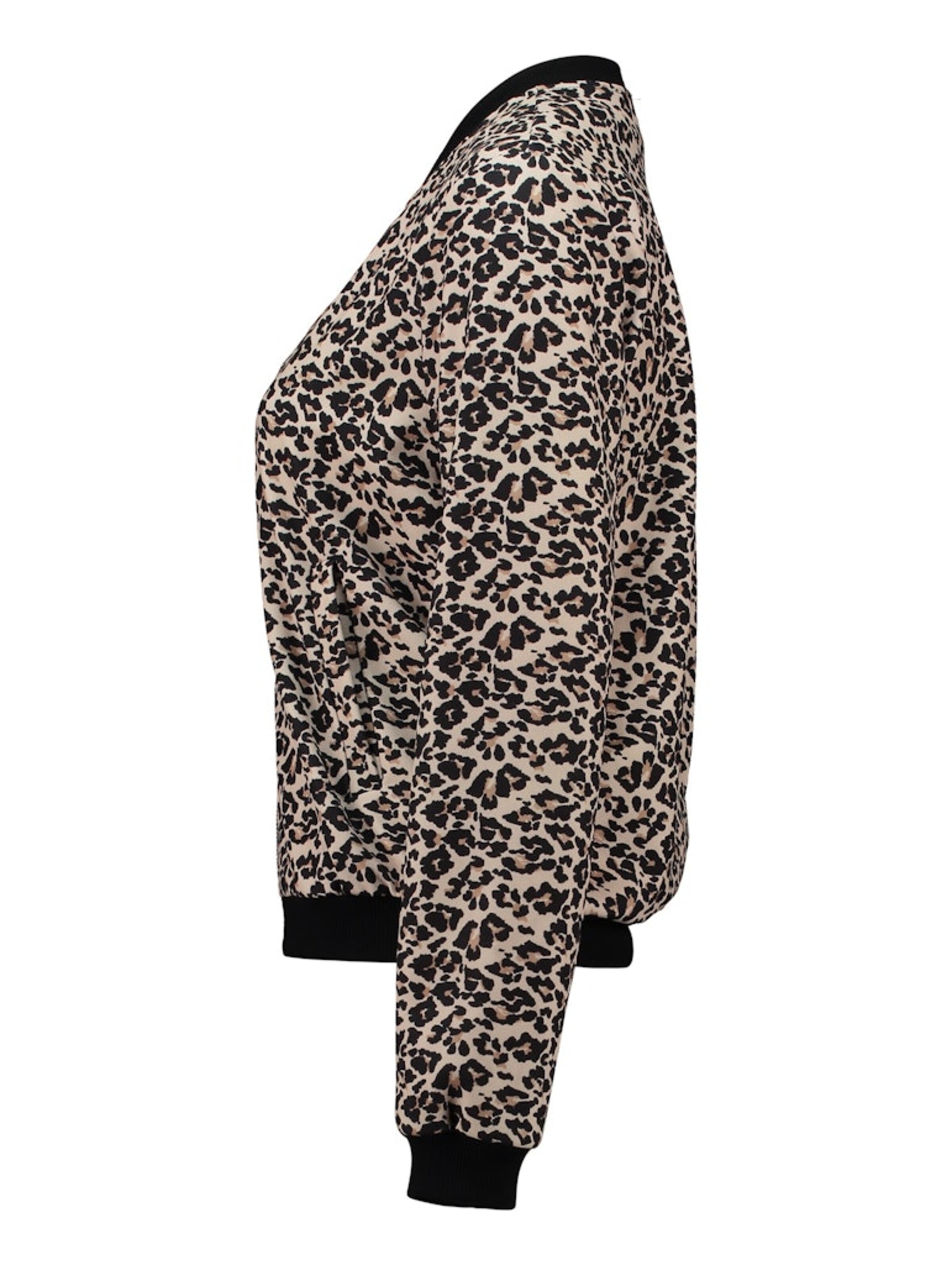 Hailys Sweatjacka 'Li44sa' i brun