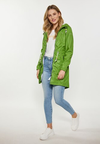 Schmuddelwedda Raincoat in Green