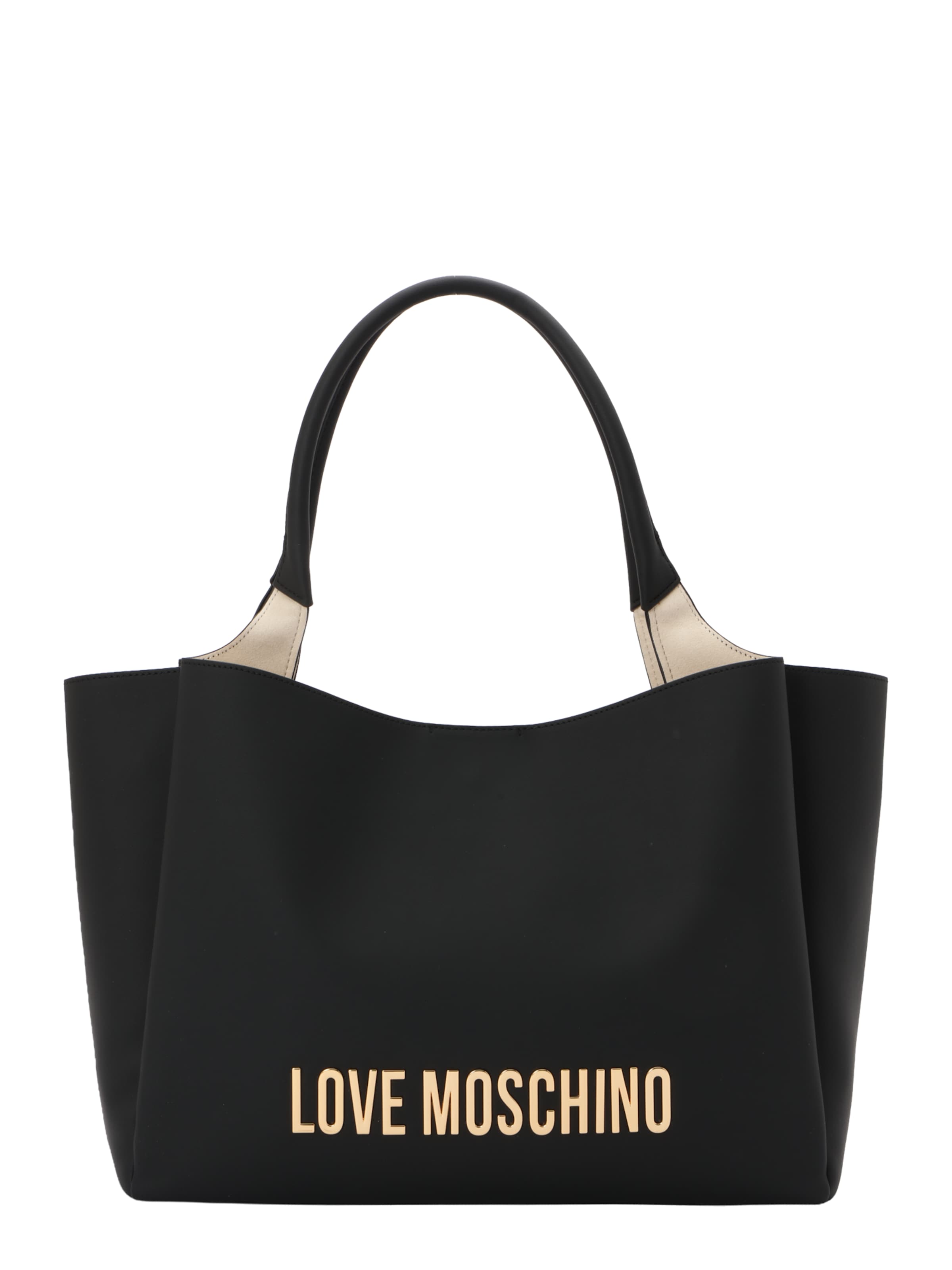 Love Moschino Шоппер в Черный: спереди