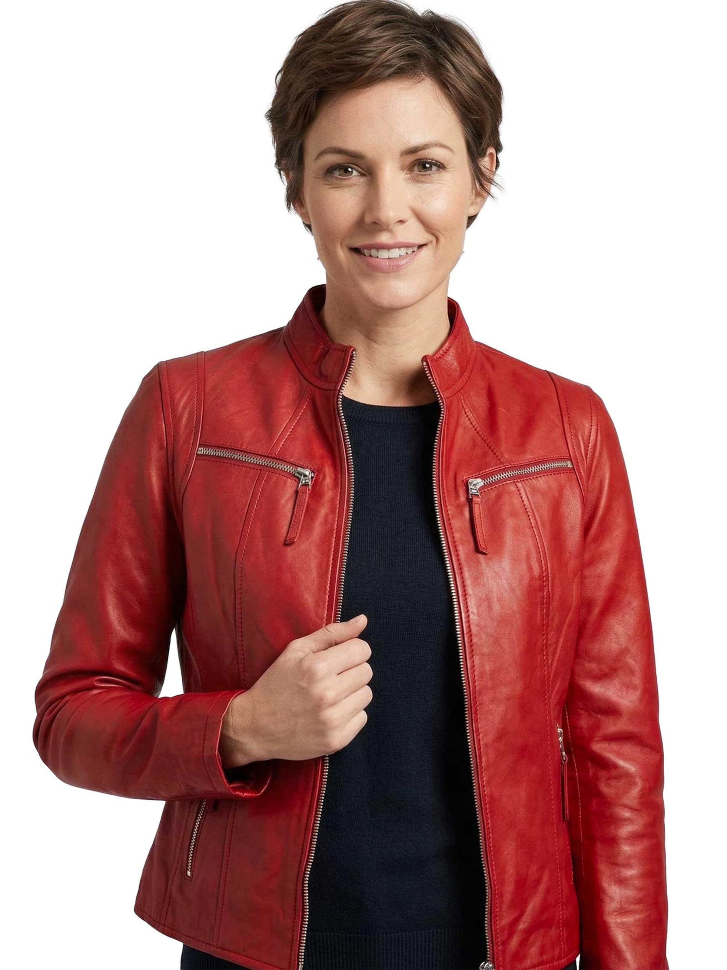 Jilani Between-season jacket 'Alice' in Red
