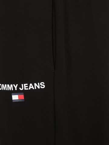 Tommy Jeans Plus Štandardný strih Nohavice - Čierna