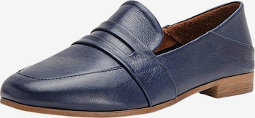 INUOVO Classic Flats in Blue: front