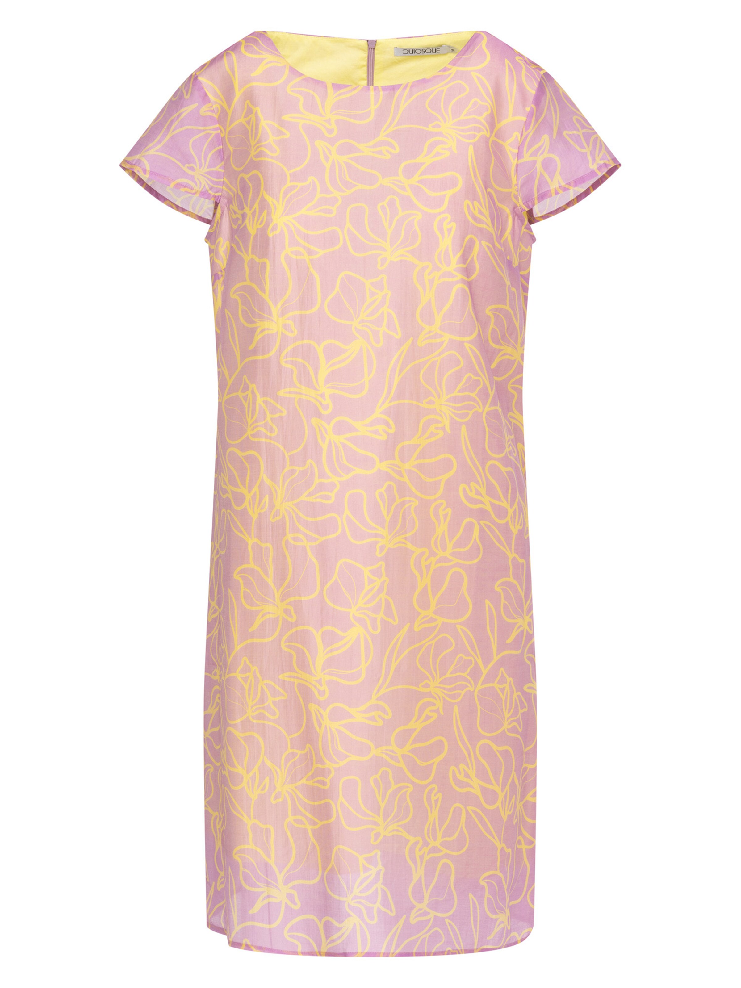 Quiosque Kleid in zitrone / eosin, Produktansicht