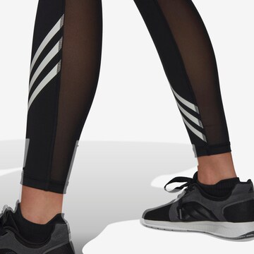 Skinny Pantaloni sportivi 'Techfit 3-Stripes' di ADIDAS PERFORMANCE in nero