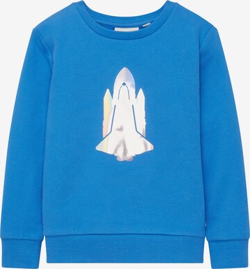 TOM TAILOR Sweatshirt in Blau: predná strana