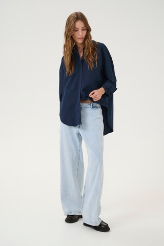 My Essential Wardrobe Bluse 'SunnaMW' i blå