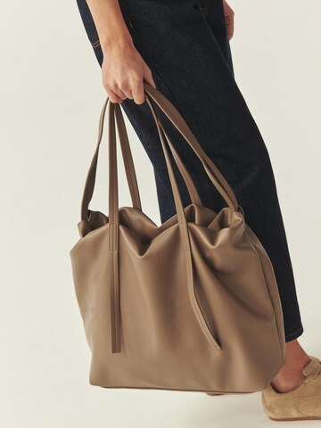 TATUUM - Shopper 'Maluna' em bege