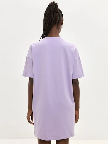 T-shirt 'Spa cat' Cat e Lolette en violet