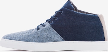 Baabuk High-top trainers 'Sky Wooler' in Blue: front