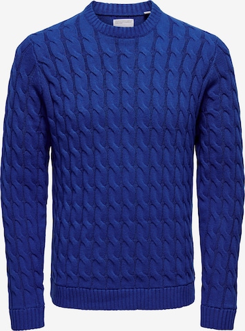 Only & Sons Pullover 'ONSKicker' i blå: forside