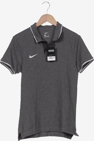 NIKE Poloshirt S in Grau: predná strana