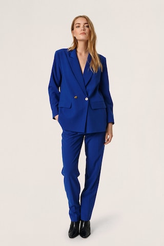 SOAKED IN LUXURY Blazer in Blau