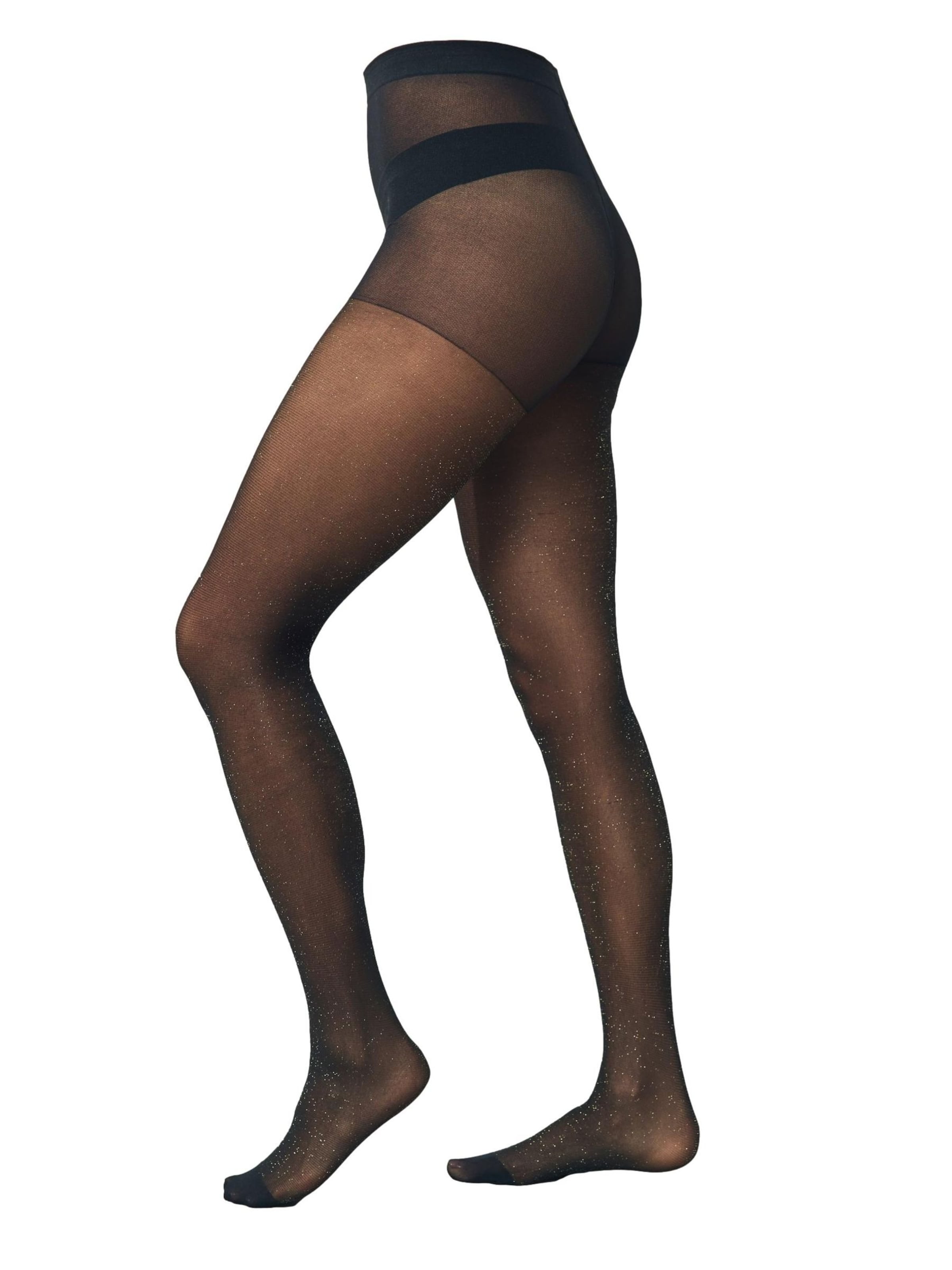 Next Nylonstrumpbyxa i svart: framsida