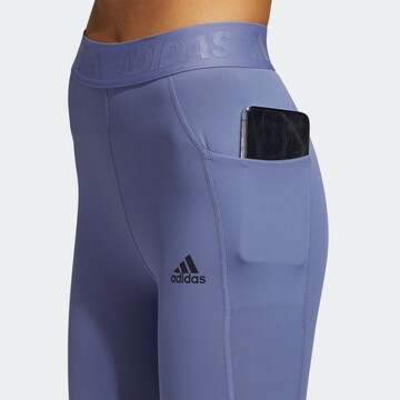 ADIDAS SPORTSWEAR Skinny Spodnie sportowe w kolorze fioletowy
