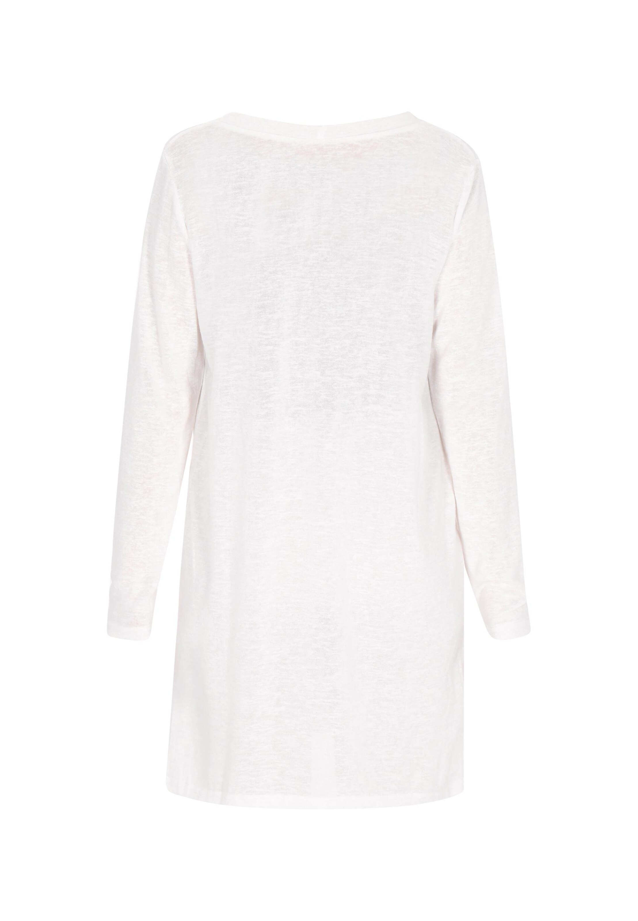 HALEE - Casaco de malha em branco