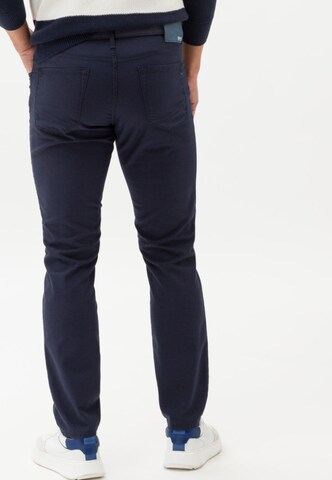 BRAX Slimfit Chino 'Chuck' in Blauw