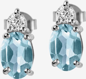 Jacques Lemans Earrings in Blue: front