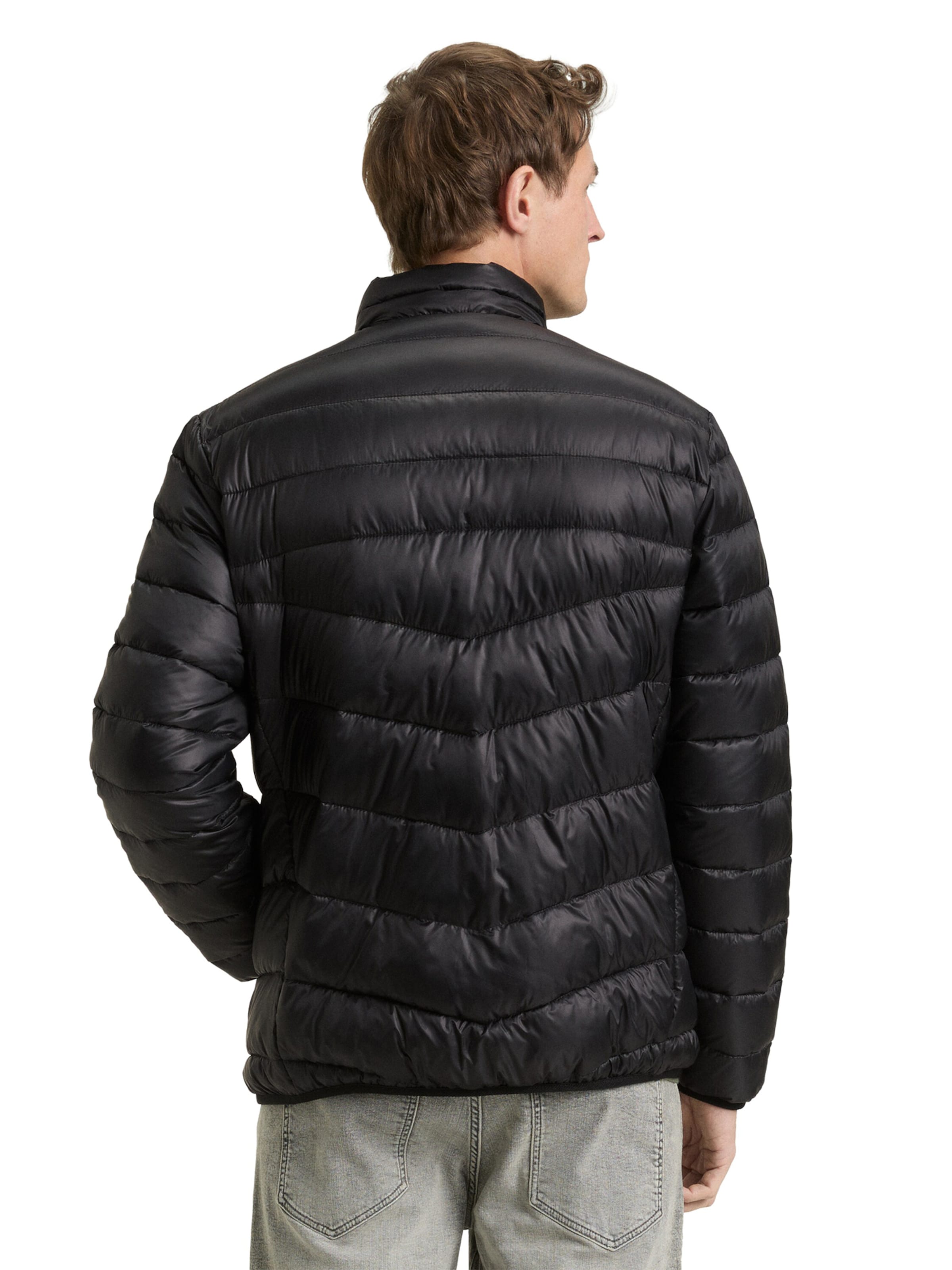 Geacă de primăvară-toamnă de la TOM TAILOR pe negru