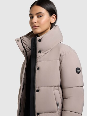 khujo Winterjas 'Rinja2 Matt' in Beige