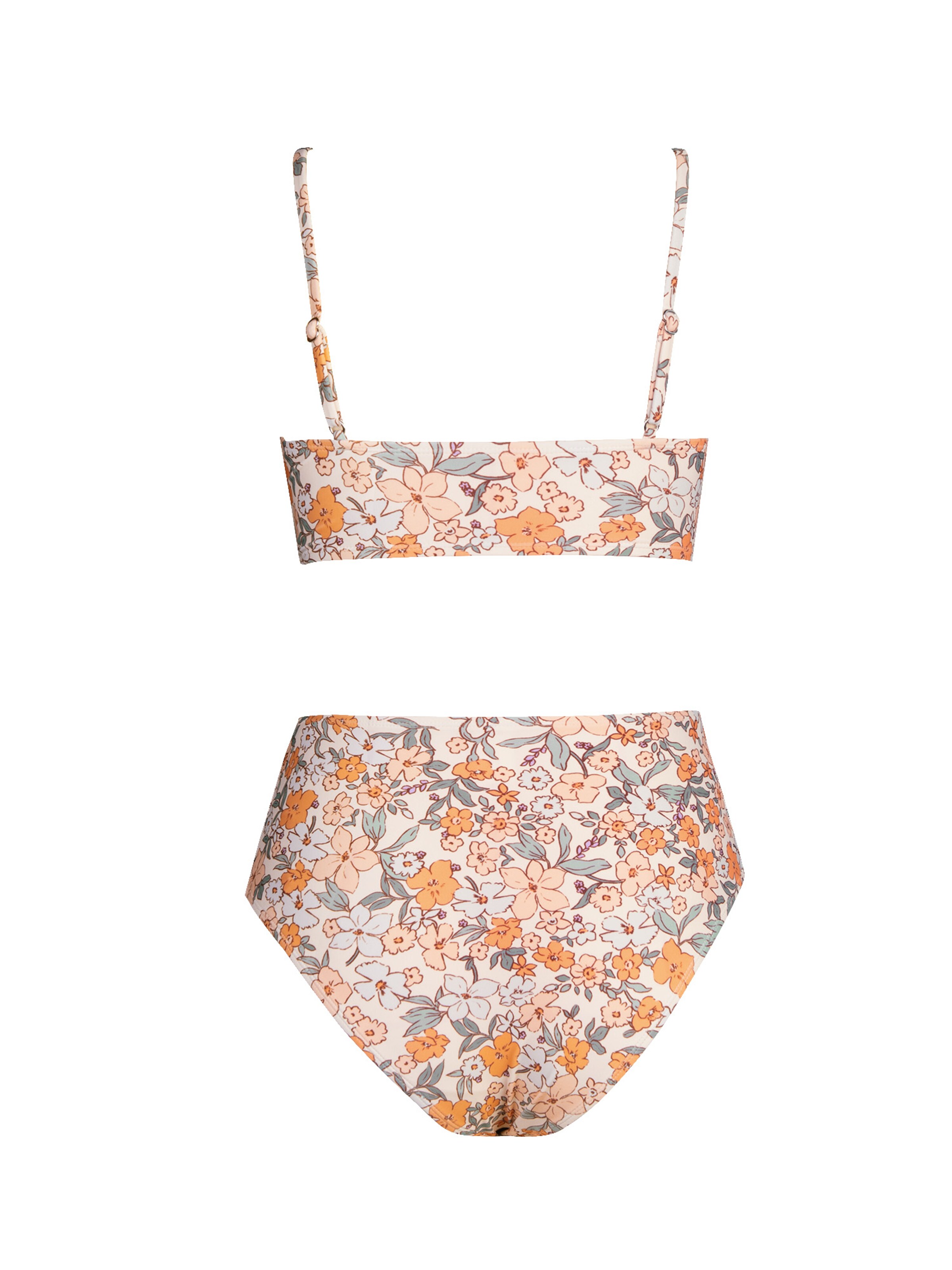 Cupshe Bustier Bikini 'DAA12C3B001DD'‌‌‌‌‌‌‌ in Gelb