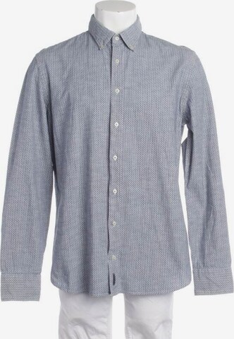 Marc O'Polo Button Up Shirt in XL in Blue: front