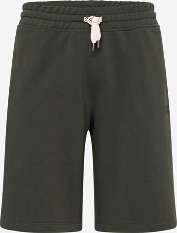 GUESS Kalhoty 'CLOVIS' – zelená: přední strana