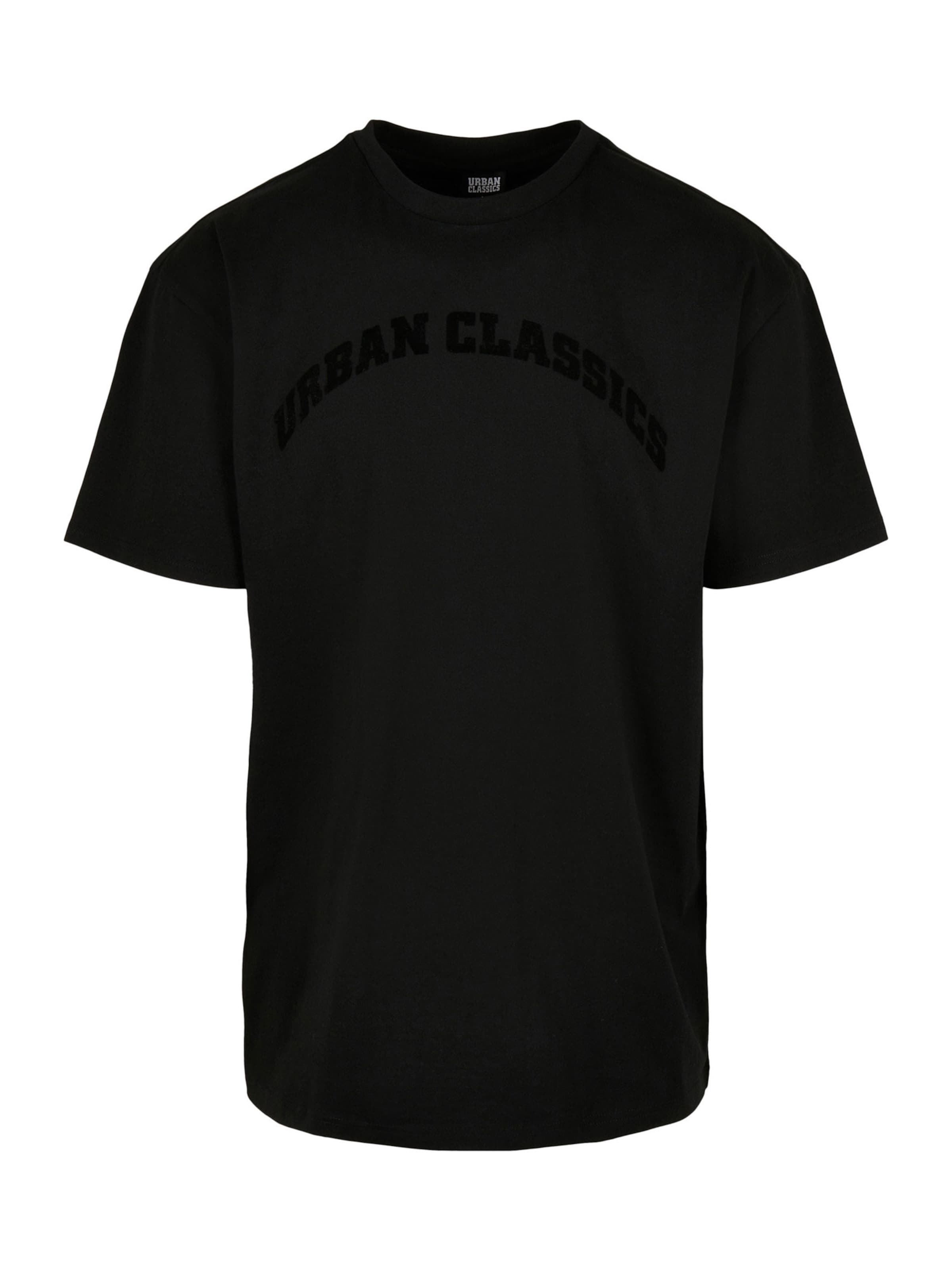 Maglietta di Urban Classics in nero: frontale