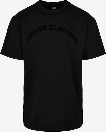 Urban Classics T-shirt i svart: framsida