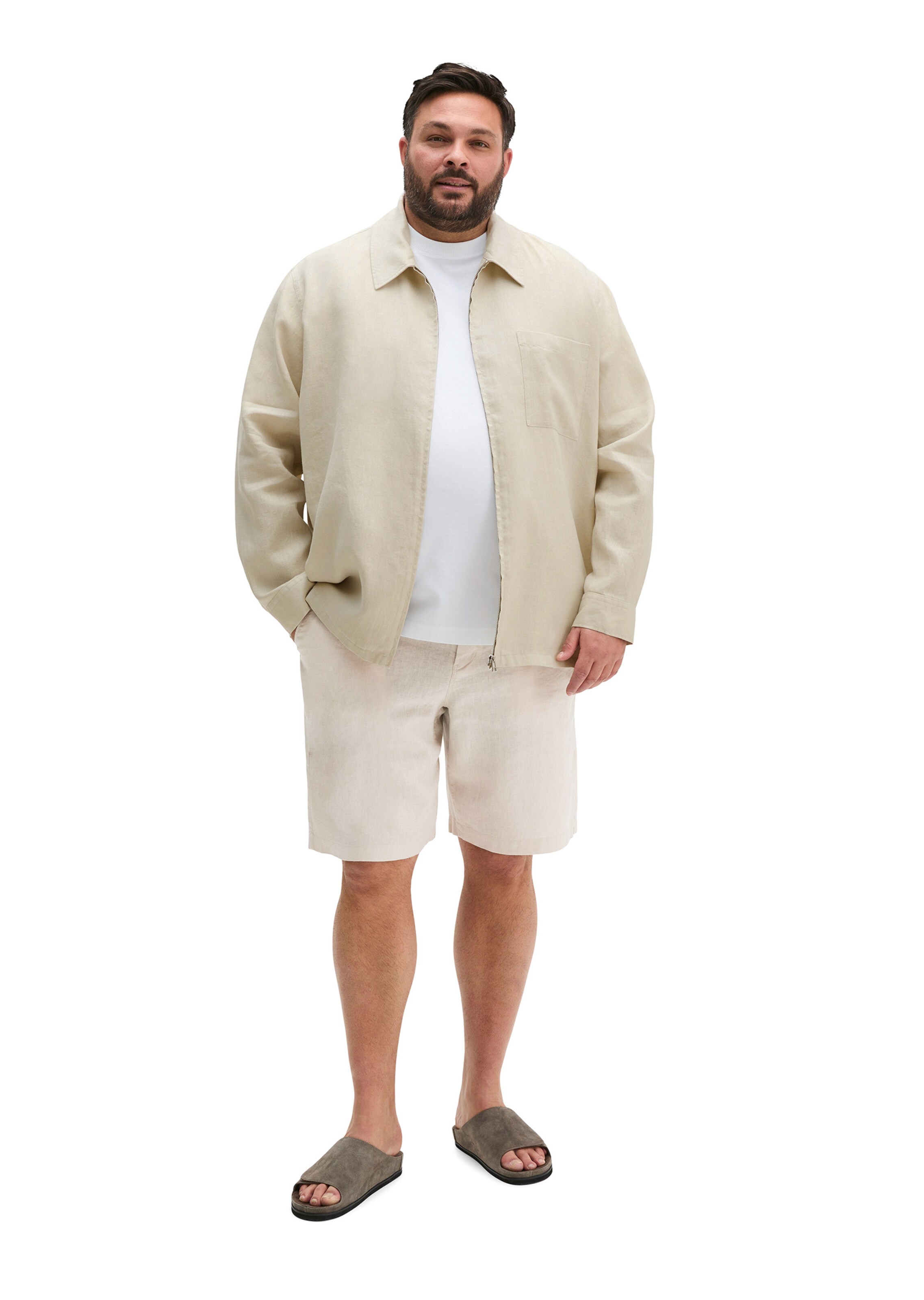 Marc O'Polo Tussenjas in Beige