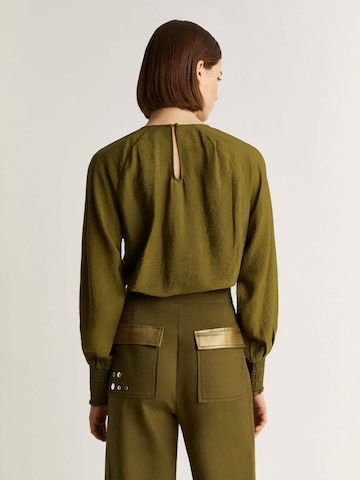 Scalpers Blouse 'Ray' in Green