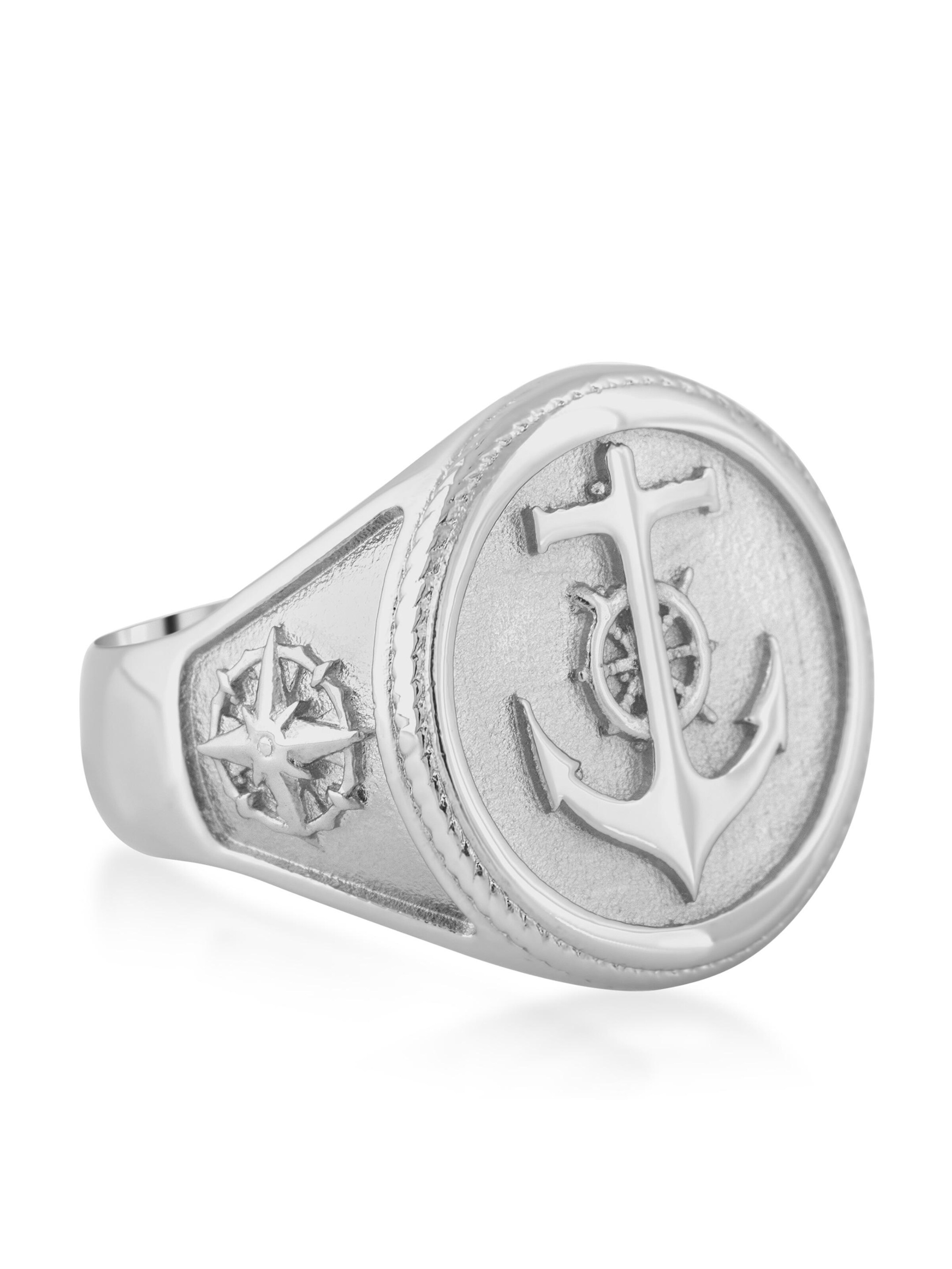 Akitsune Ring 'Portus'‌‌‌‌‌‌‌‌‌ in Silber