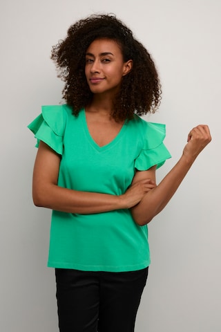 CULTURE Blouse 'Gith' in Green: front