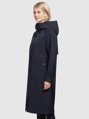 khujo Between-Seasons Coat 'Xappi' in Blue