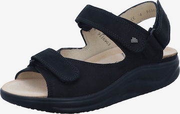 Finn Comfort Sandals in Black: front