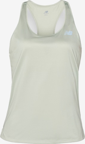new balance Αθλητικό τοπ 'Essentials' σε πράσινο: μπροστά