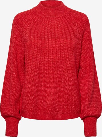 Pullover 'Natalee' di PIECES in rosso: frontale