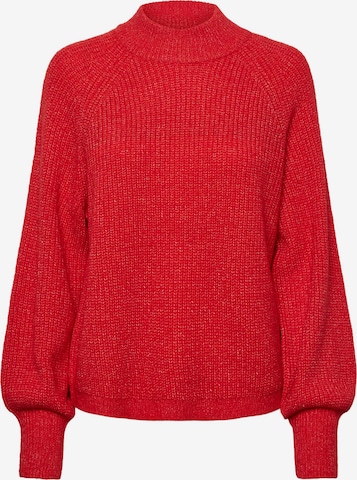 Pull-over 'Natalee' PIECES en rouge : devant